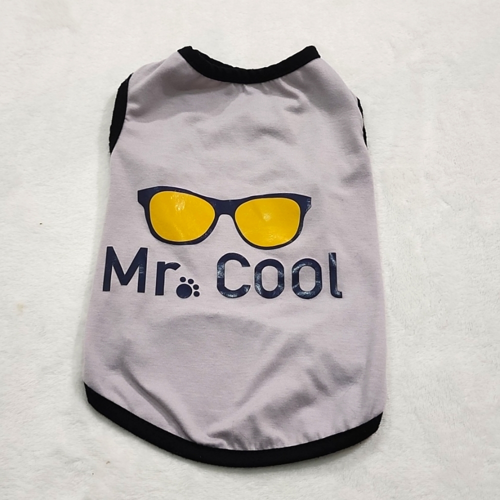 Mr. Cool Gray Pet Tank S/M